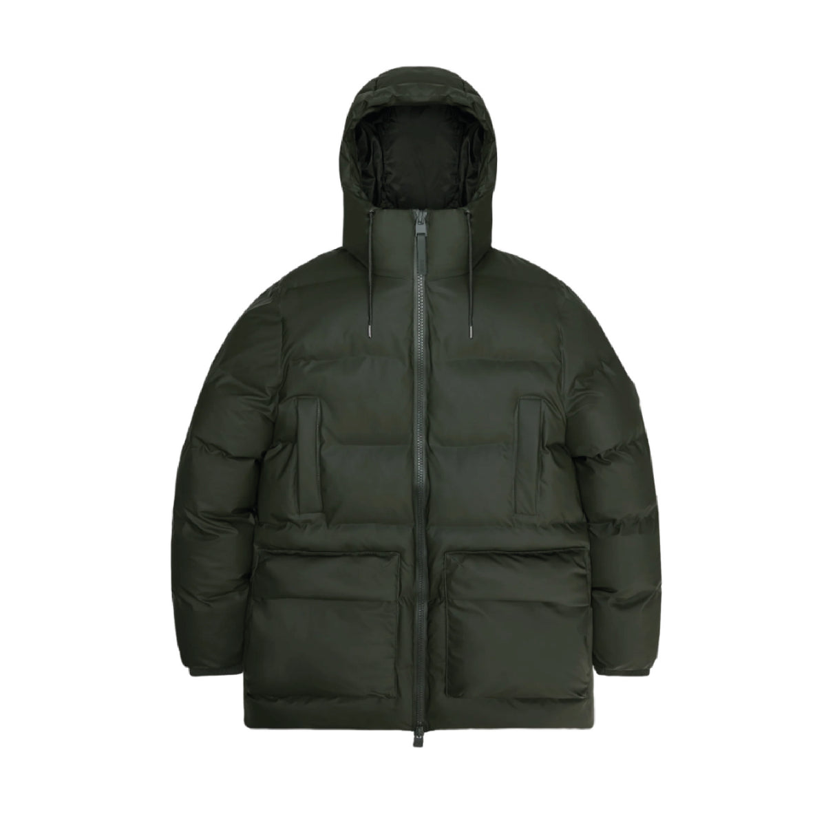 Alta Long Puffer Jacket - Green