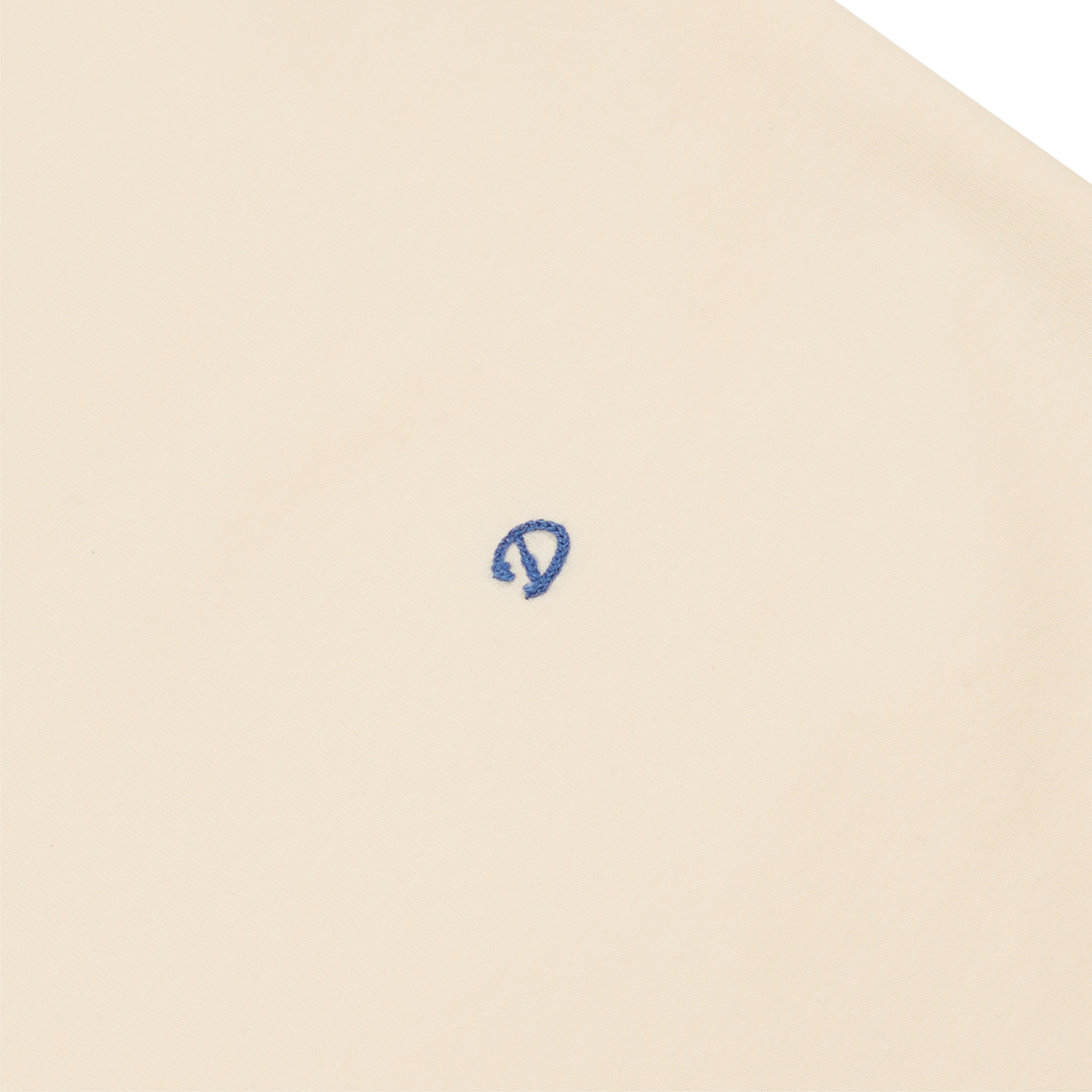 Drake's Peacock Graphic Print SS Hiking Tee; Antique White