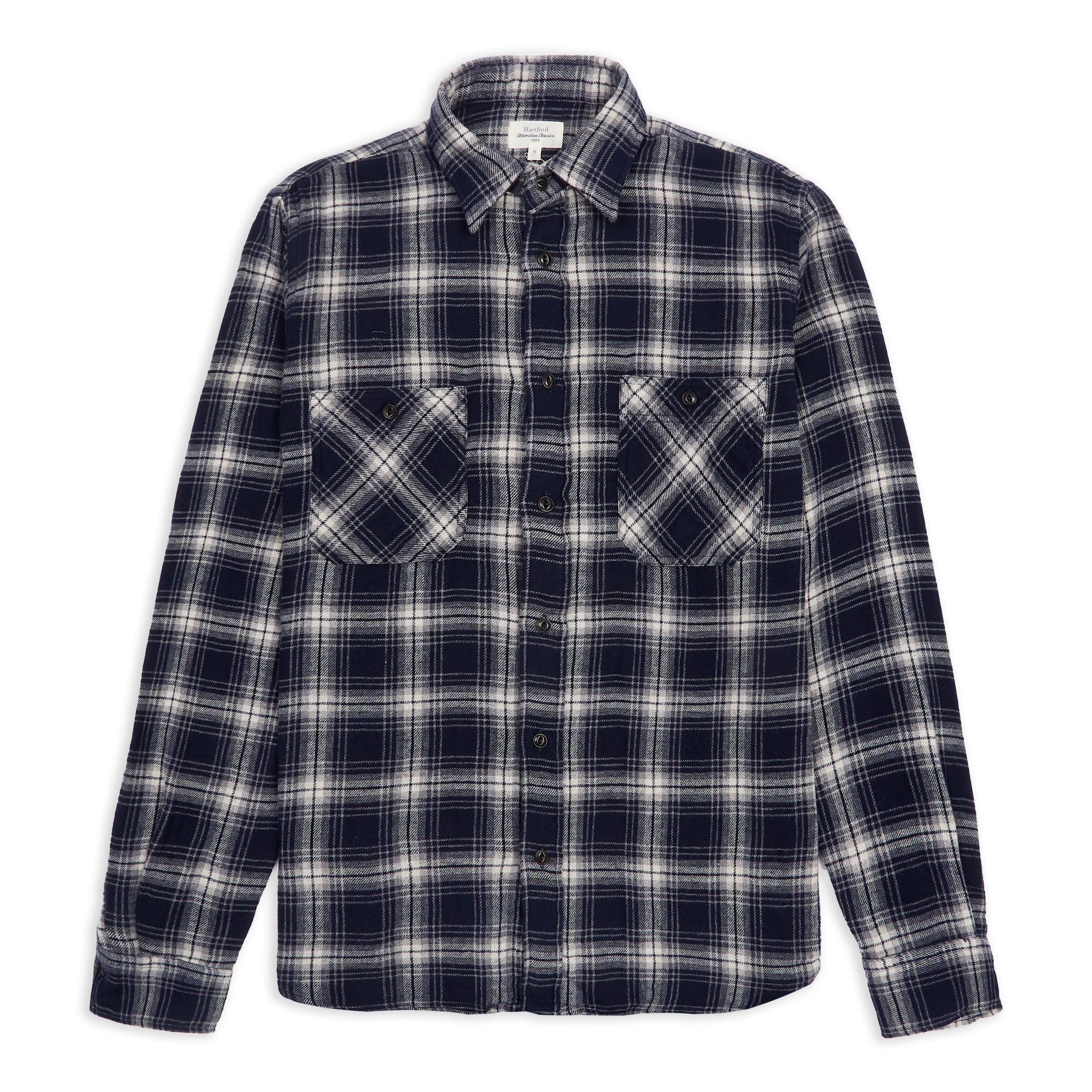 Grey & Navy Shirt