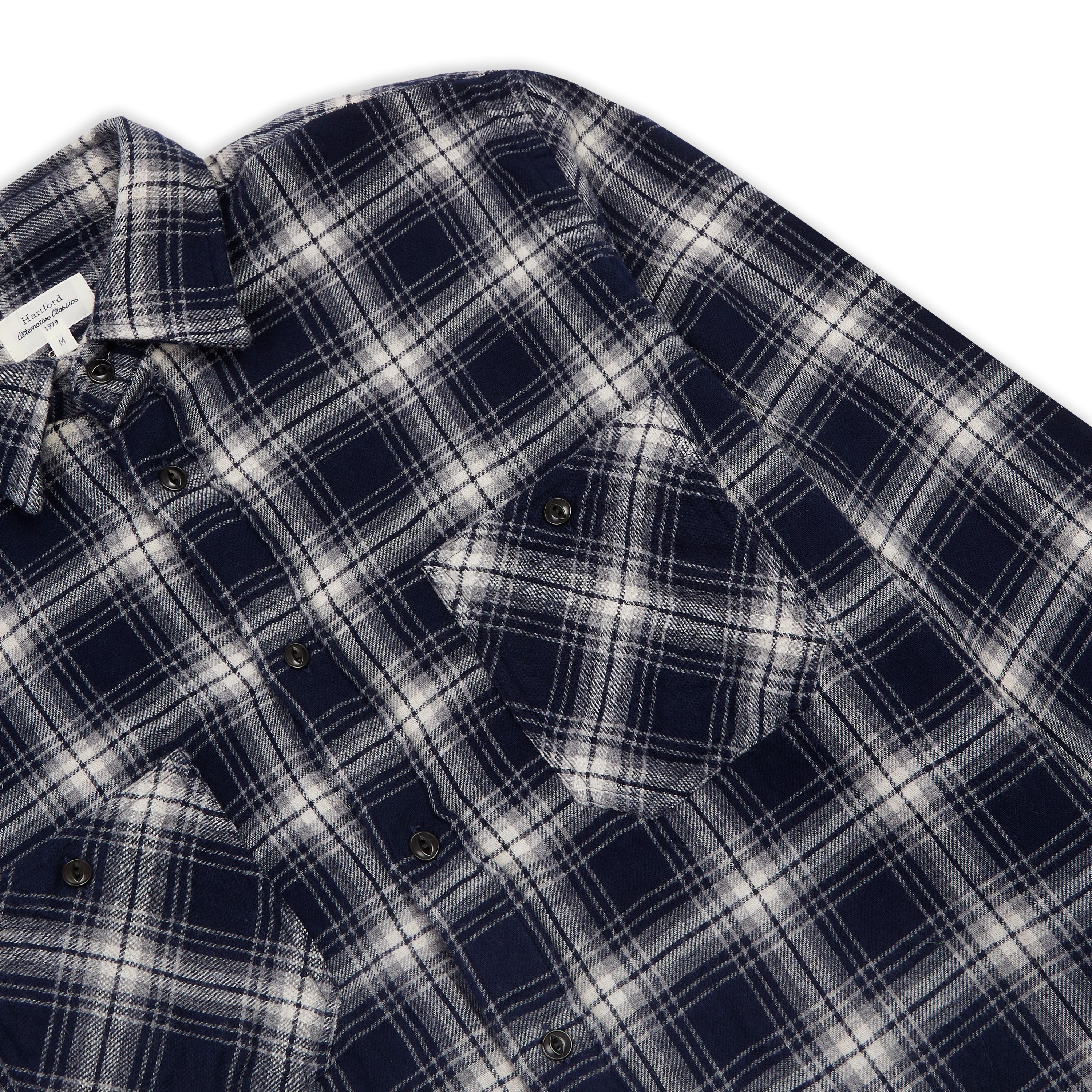 Grey & Navy Shirt