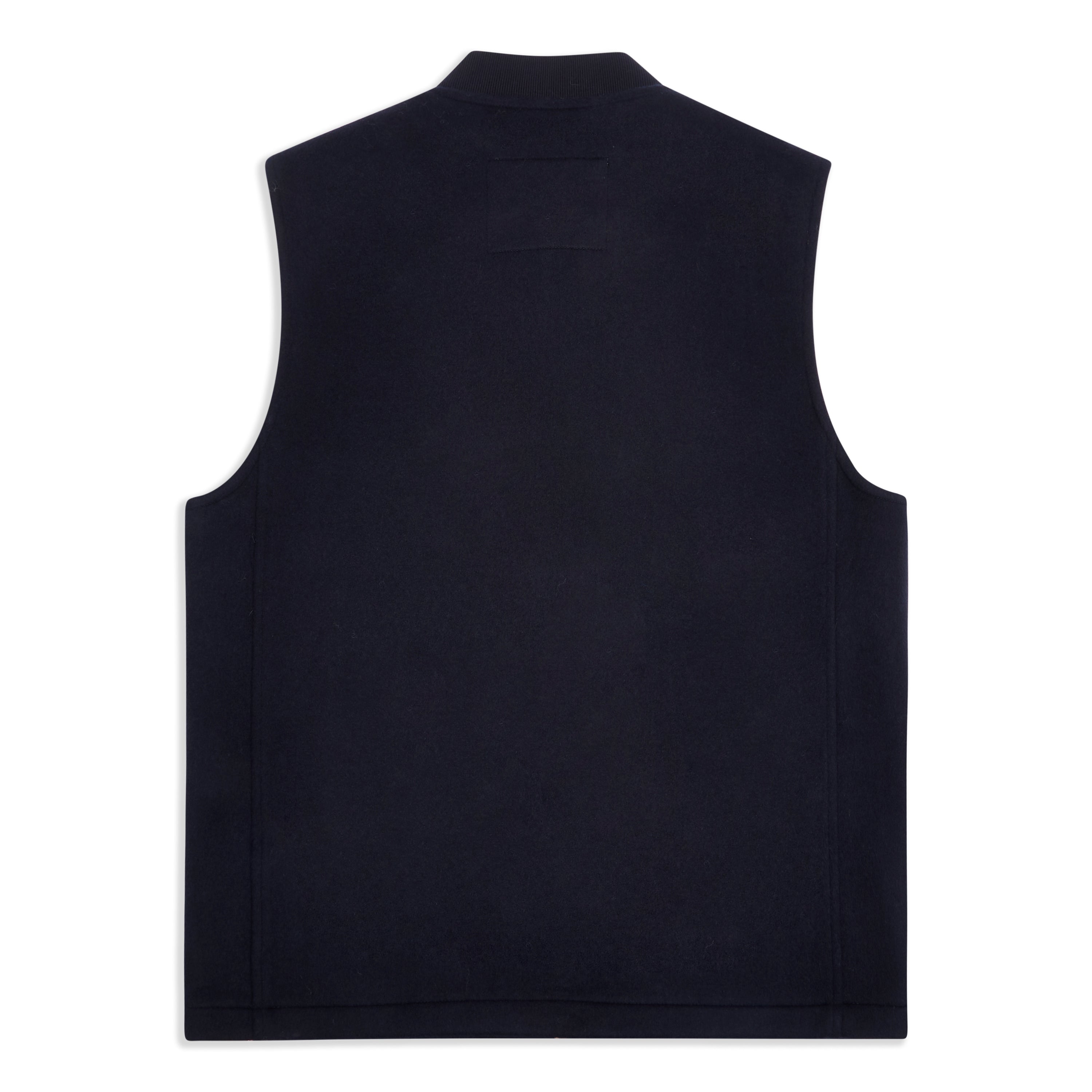 Wool Gilet - Navy