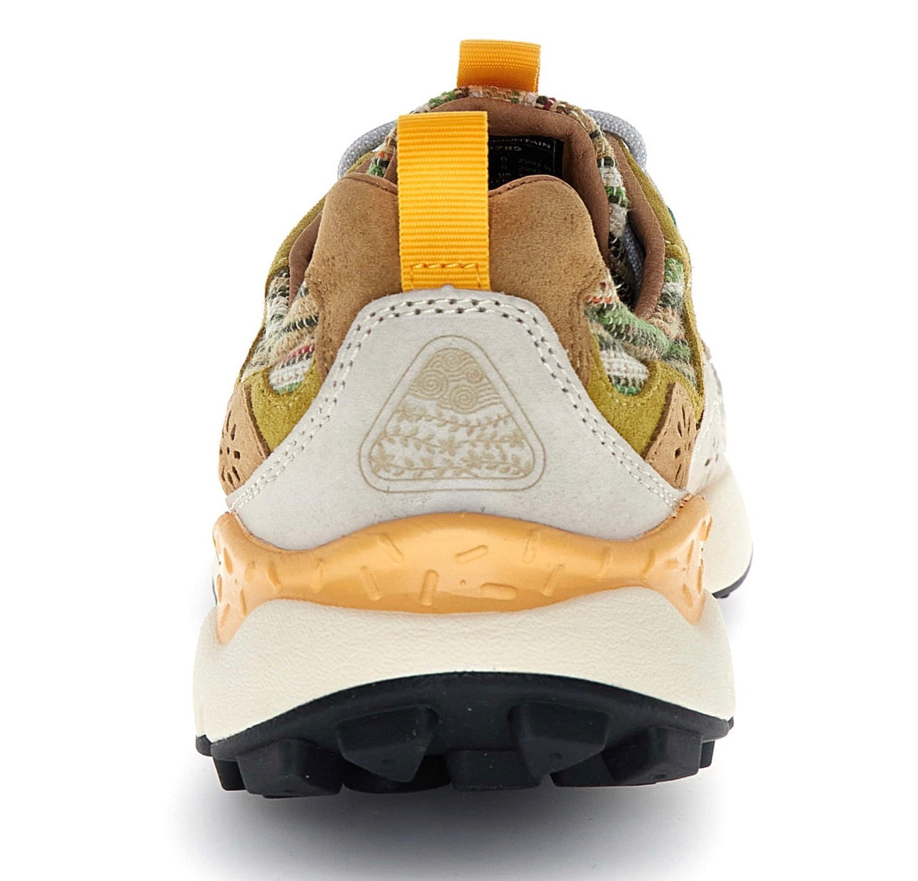 Flower Mountain Yamano 3 Suede/Cotton Military Brown/Cream