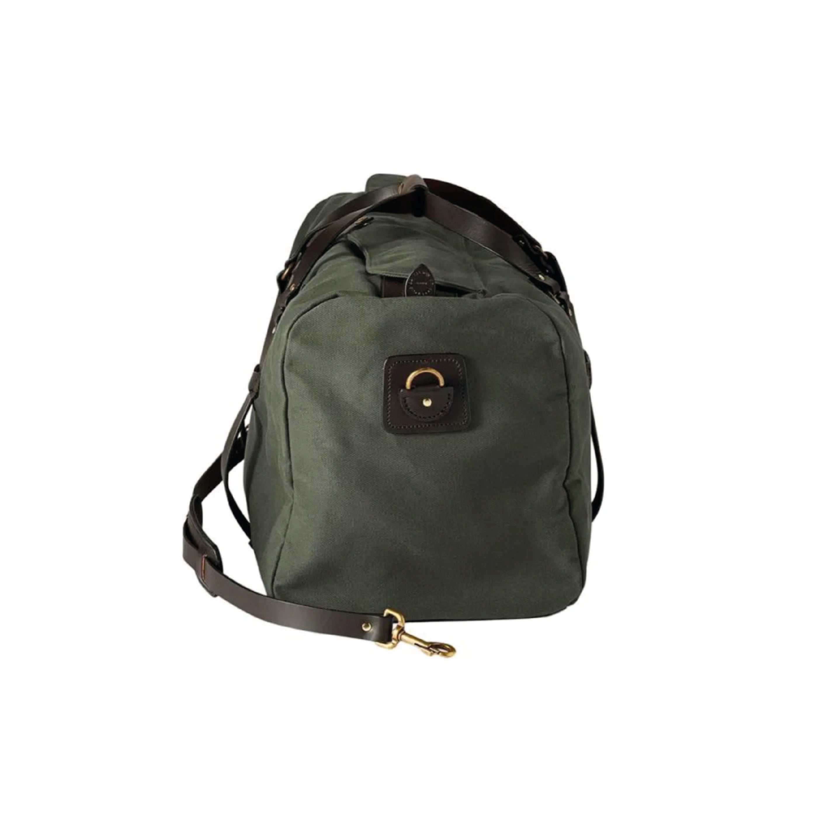 Large Rugged Twill Duffle Bag - Otter Green