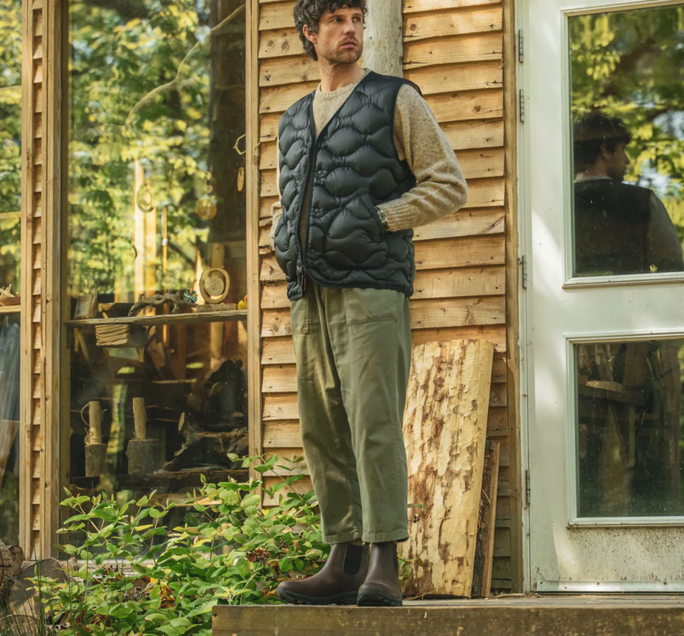 Ribchester - Brown Distressed | Lanx | Burrows & Hare