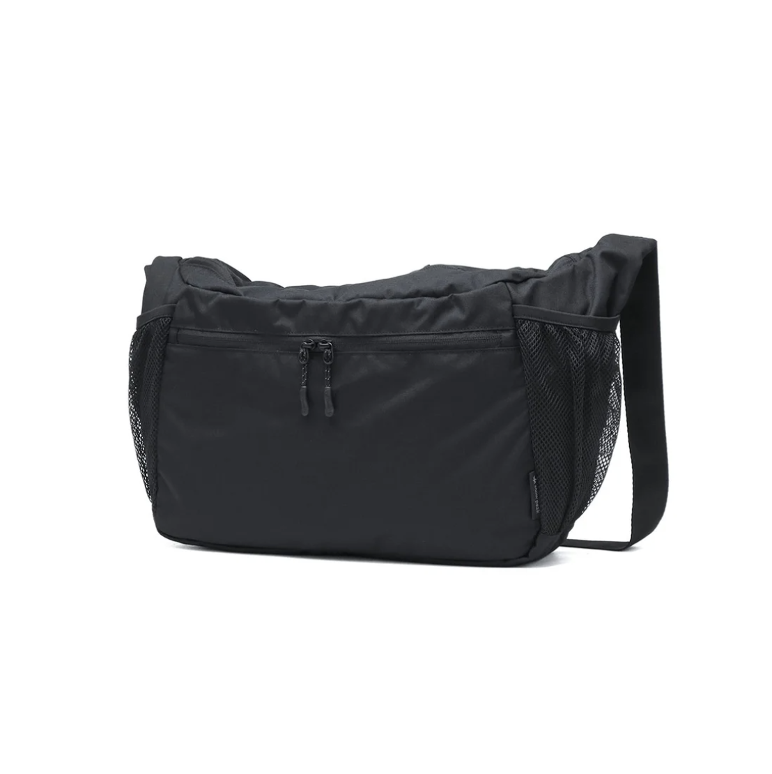 Snow Peak Everyday Use Middle Shoulder Bag - Black in Black — view 1 of 3 | Burrows & Hare
