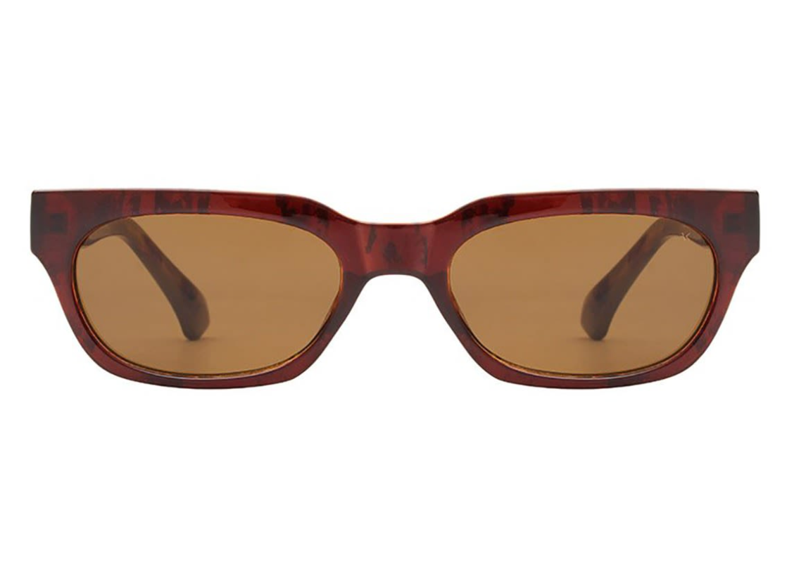 Bror sunglasses by A. Kjærbede, made with eco-friendly Tritan frame in brown tones.