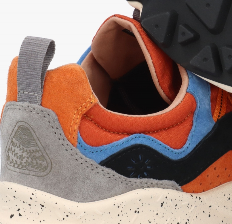 Yamano 3 Suede/Nylon Squared Coral Deep Blue Black