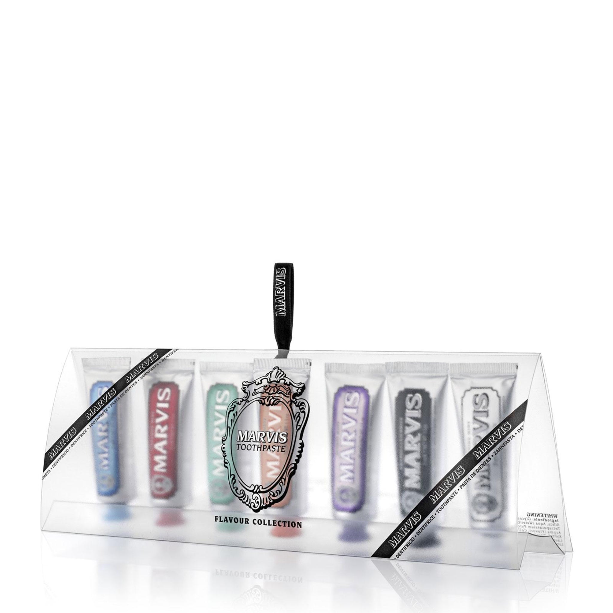 Marvis Toothpaste Flavour Collection, luxury Italian toothpaste, distinctive creamy formula.