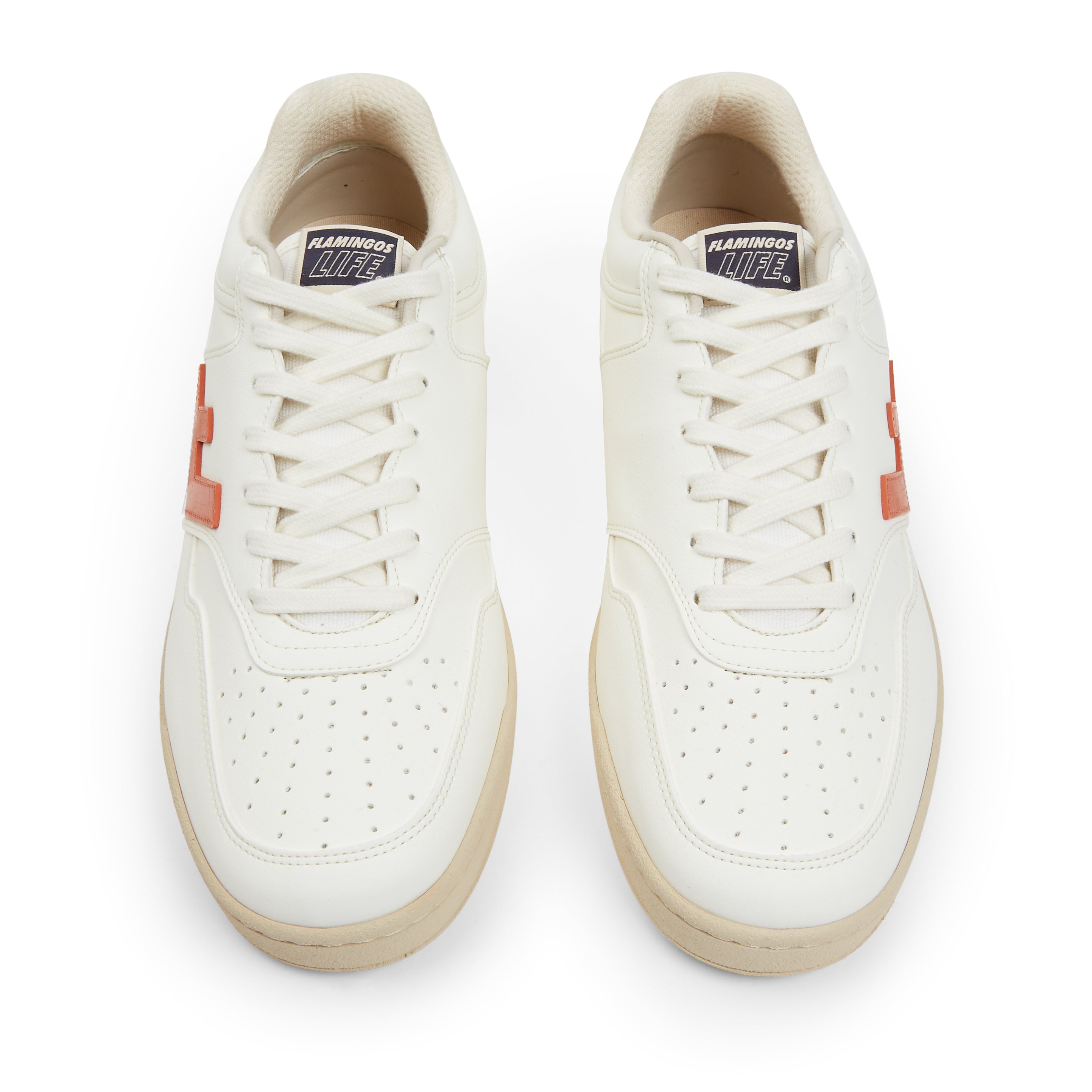 Flamingos Life Retro 90's - Off White Papaya Monocolor - Burrows and Hare