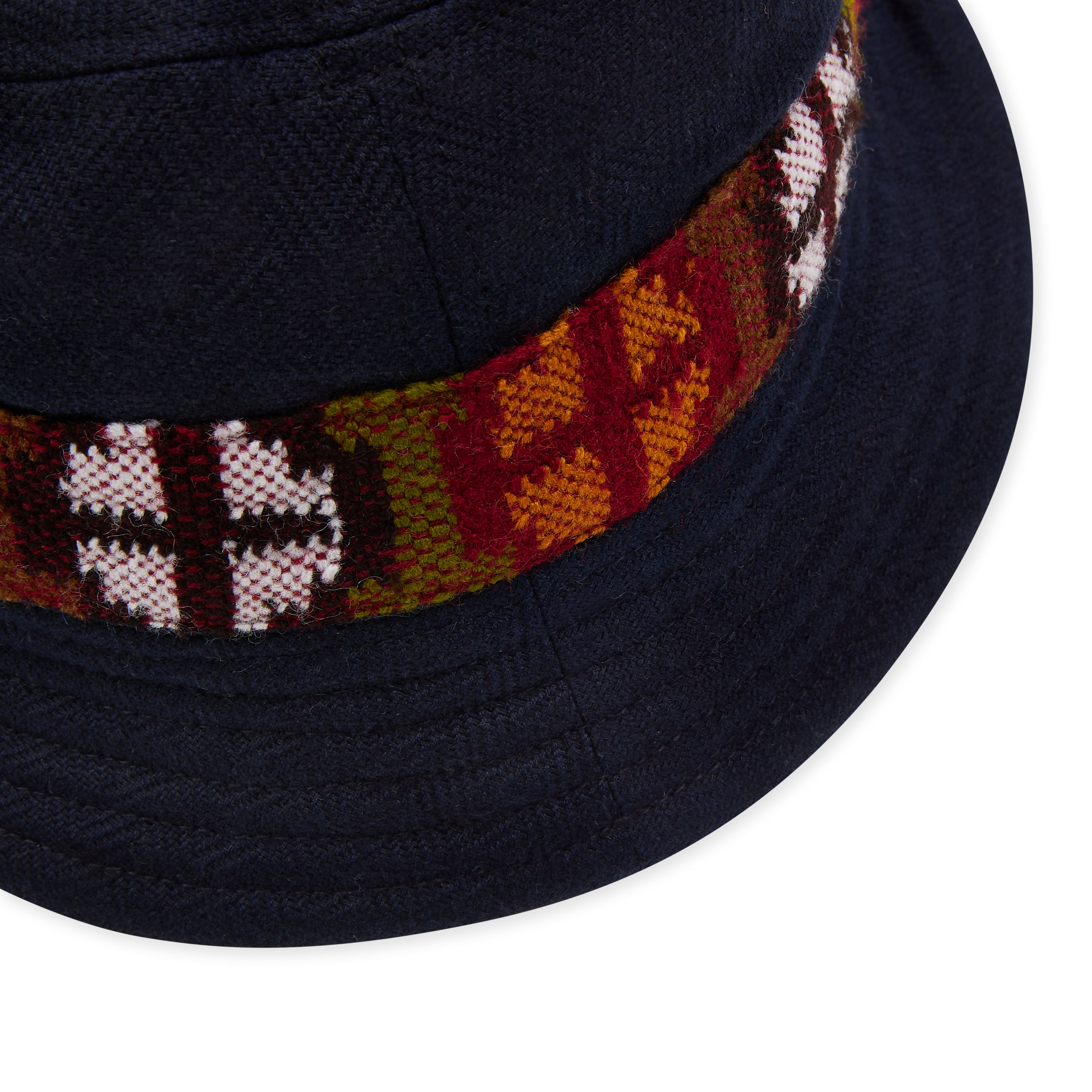Quilted Bucket Hat - Navy