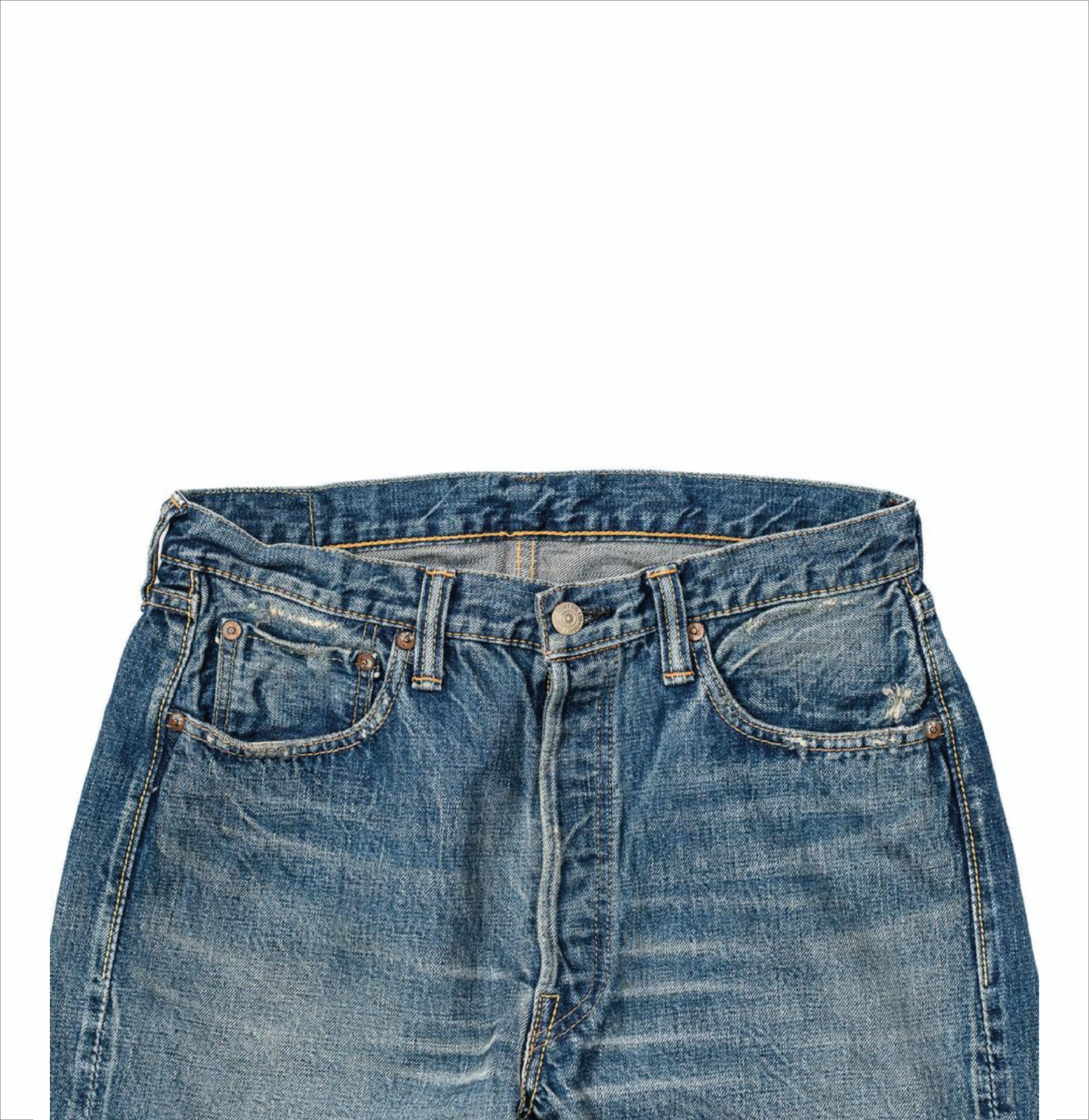 0105 13.7oz Wide Straight Jean - 'Dartford' Wash