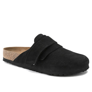 BIRKENSTOCK Nagoya Mules - Nubuck Desert Dust Black