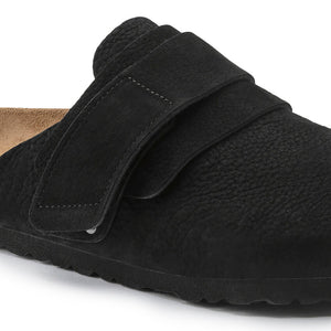 BIRKENSTOCK Nagoya Mules - Nubuck Desert Dust Black