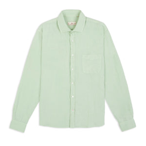 Burrows & Hare Linen Shirt - Mint