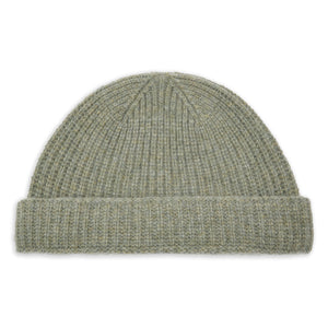 Burrows & Hare Lambswool Beanie Hat - Pear