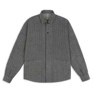 A.B.C.L. Kimi Shirt - Green Herringbone