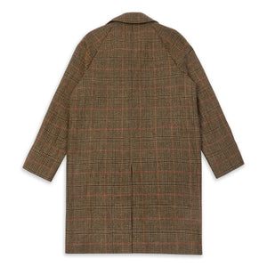 Burrows & Hare Yorkshire Tweed Overcoat - Houndstooth