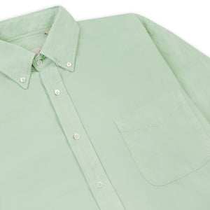 Burrows & Hare Button Down Baby Cord Shirt - Mint