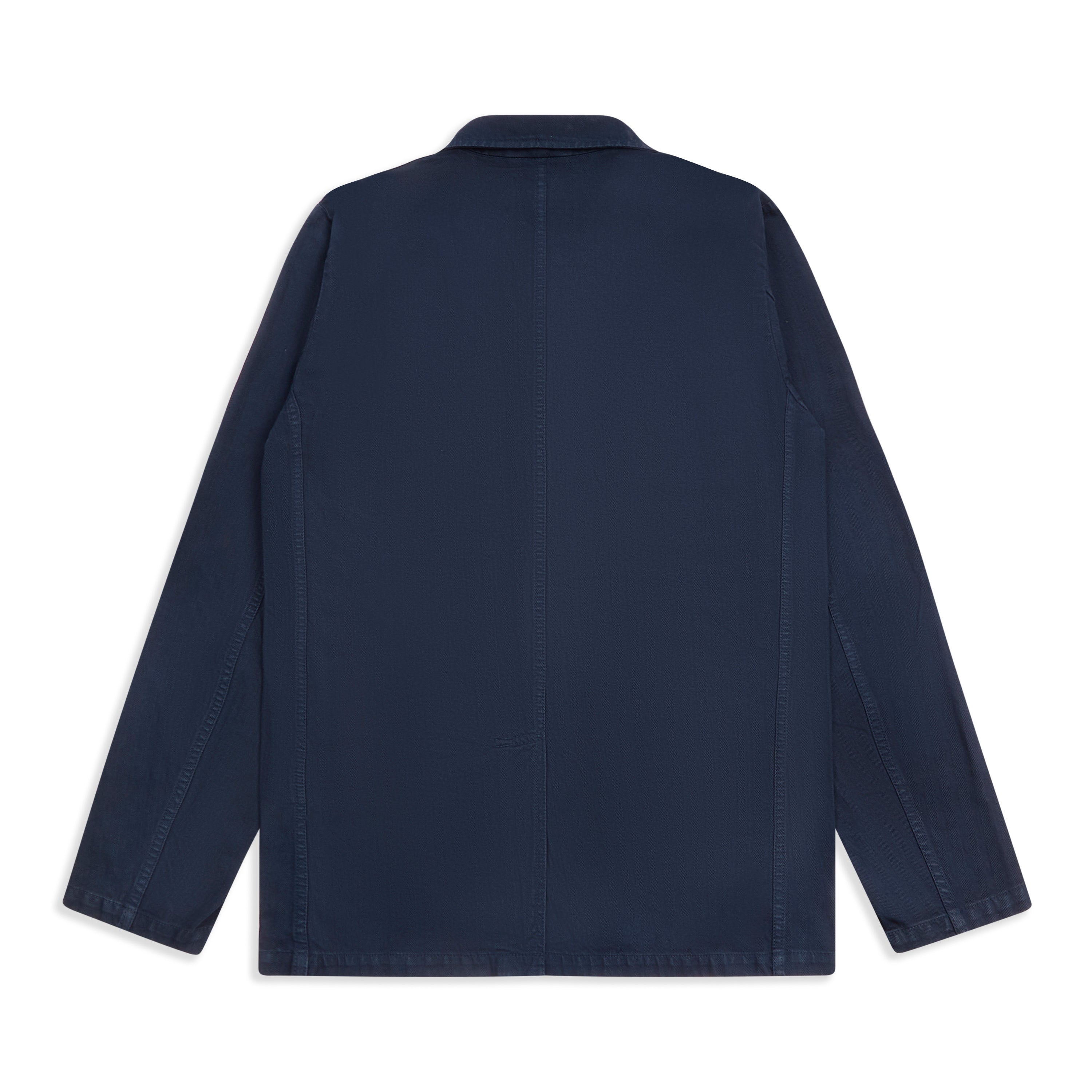 Herringbone Blazer - Navy