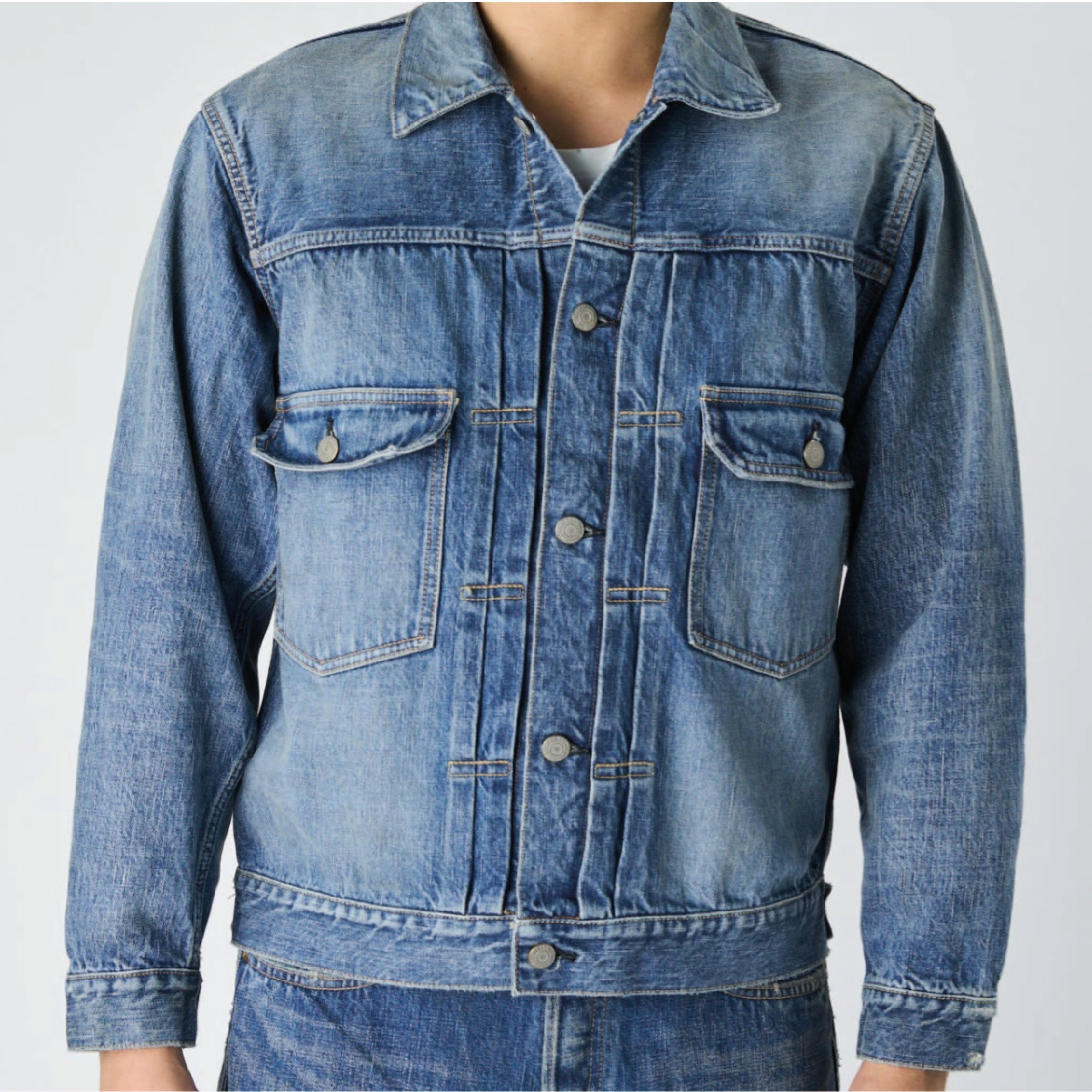 2102 13.7oz Type II Denim Jacket - 'Dartford' Wash