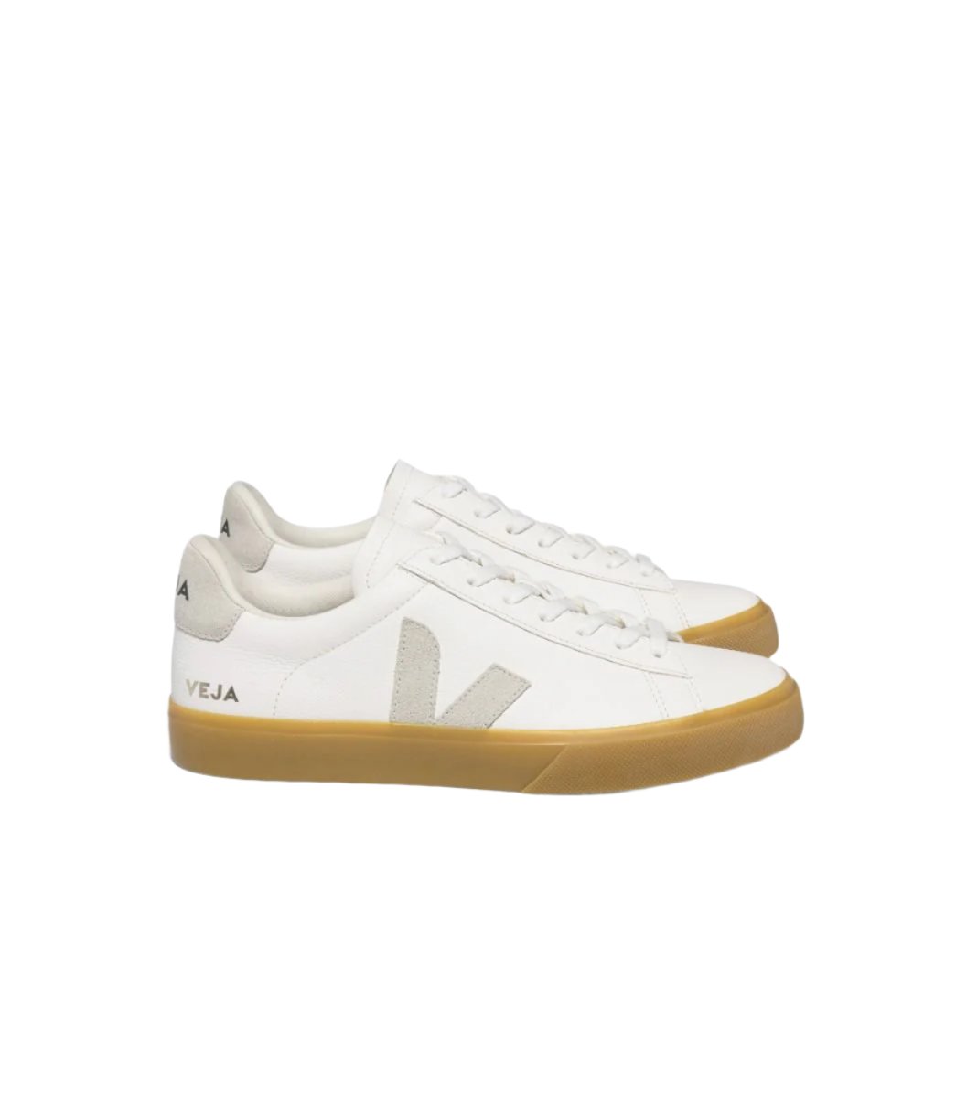 Men's Leather Trainer - White Natural