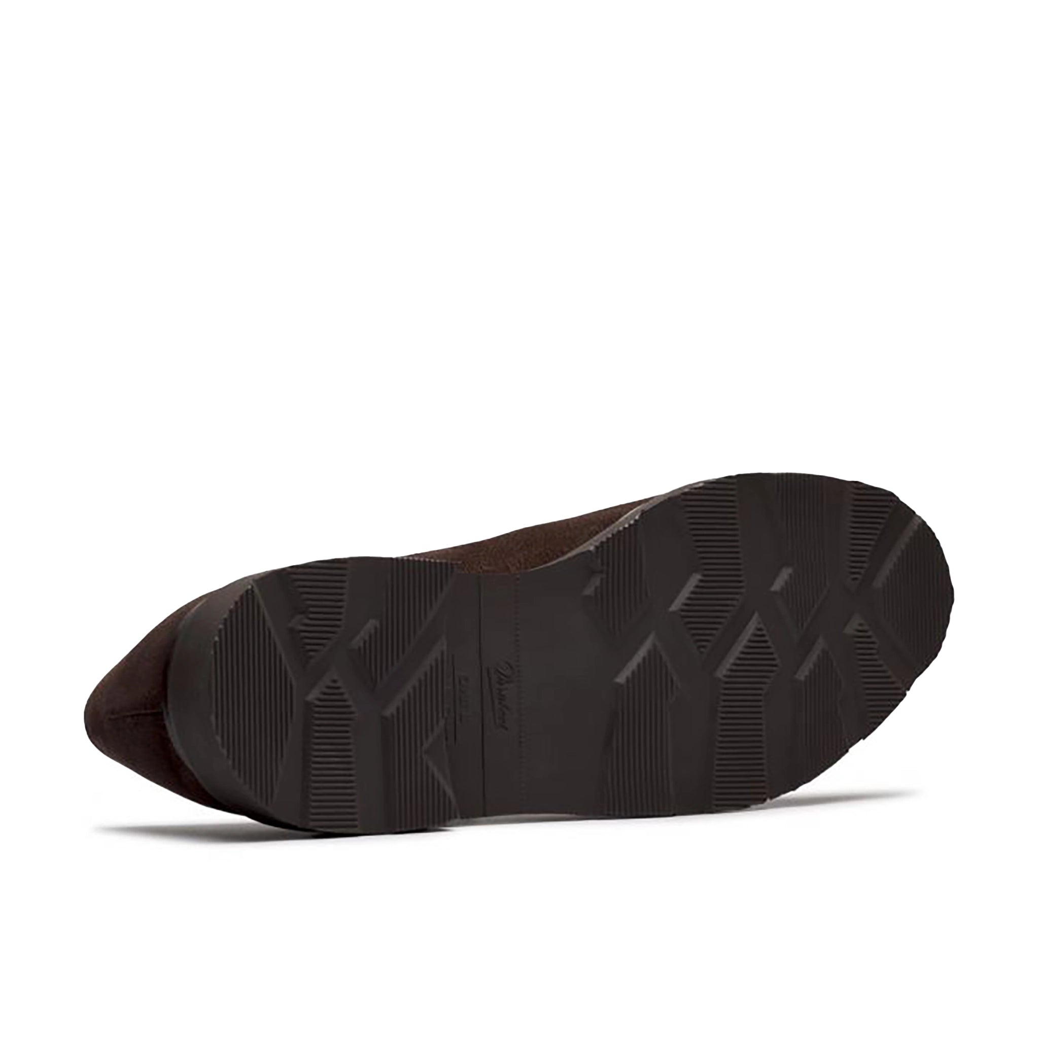 Interior view of the Paraboot Avignon Shoe, leather-lined for comfort.