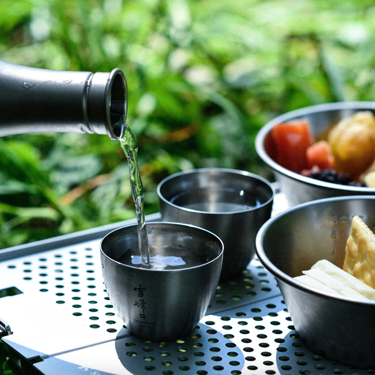 Snow Peak Titanium Sake Cup — view 2 of 2 | Burrows & Hare