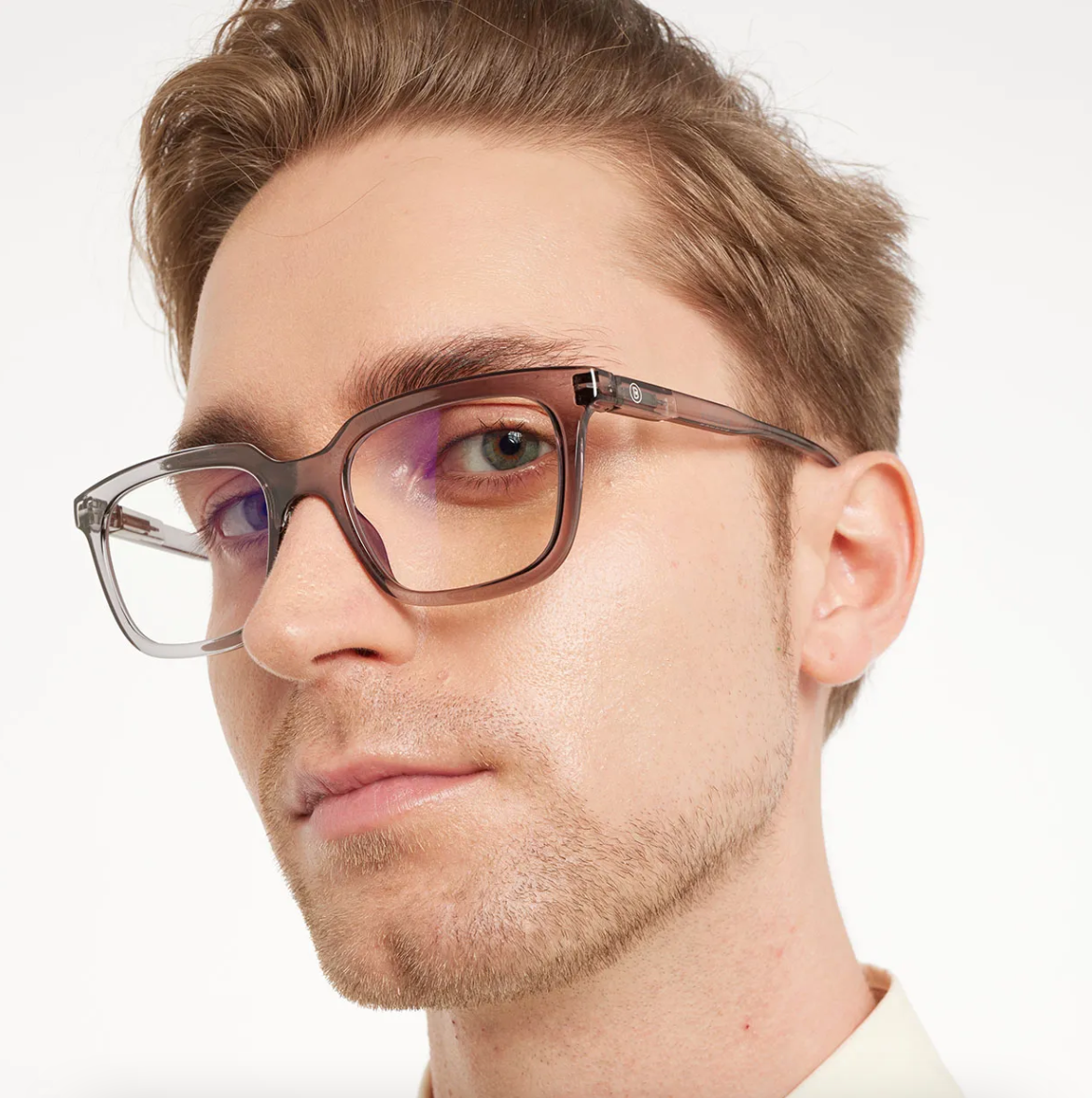 Front view of Barner Holly Glossy sunglasses in Laguna with CR39 lenses.