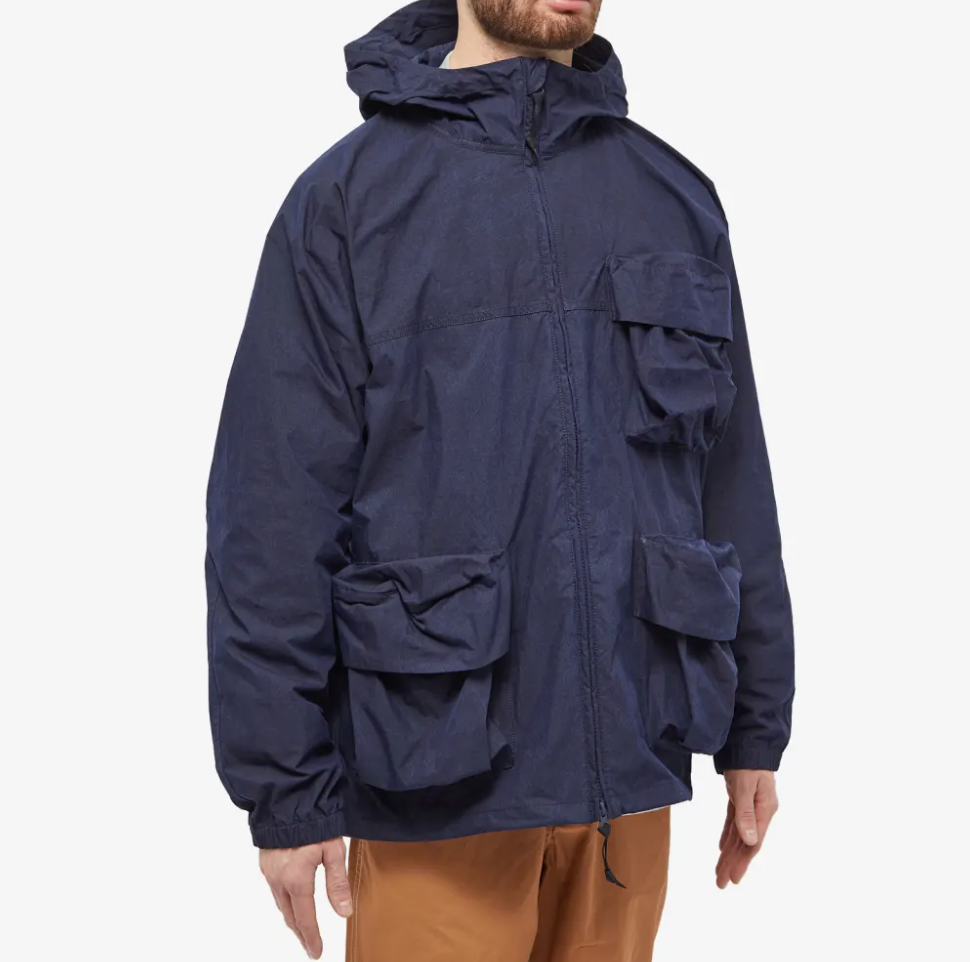 Snow Peak Indigo C/N Parka - Indigo in Indigo — view 6 of 6 | Burrows & Hare