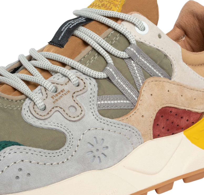 Yamano 3 Suede/Nylon Dark Petrol Light grey Mud