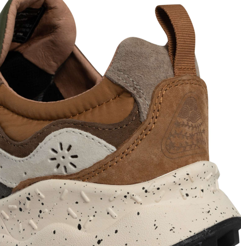 Yamano 3 Suede/Nylon Grey-Onion