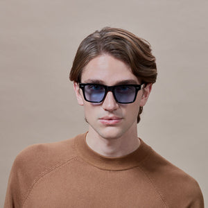 TBD Eyewear Denim Eco Sunglasses - Black/Blue