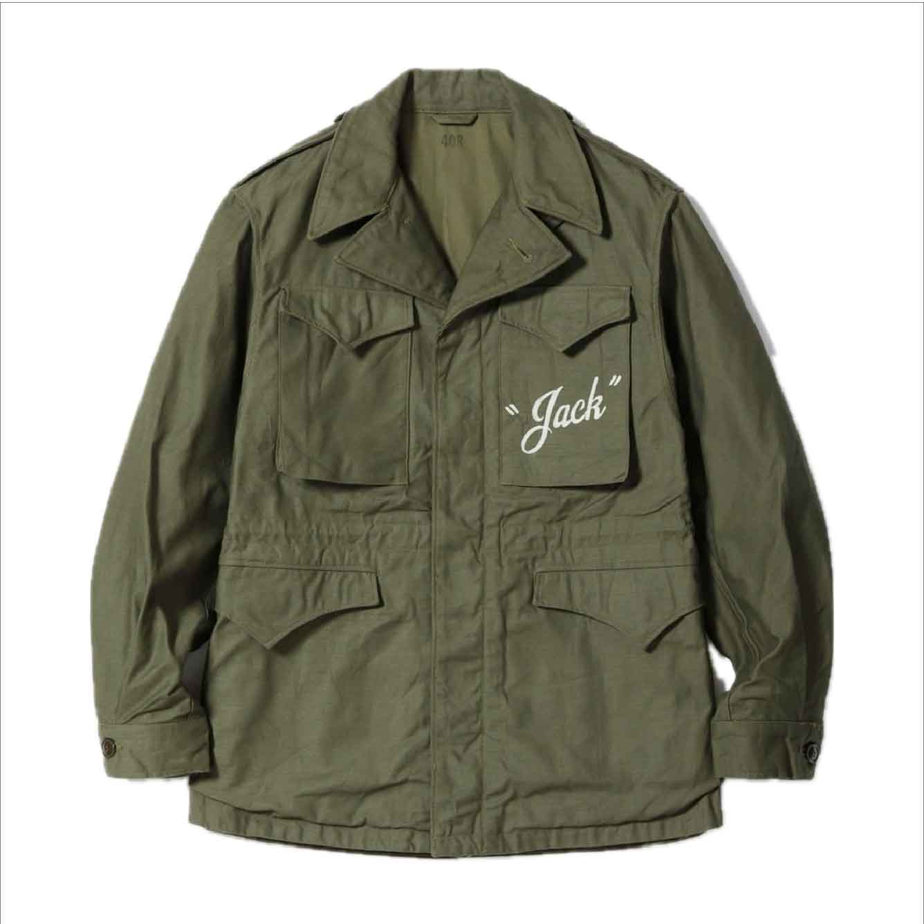 Jacket Field M-1943 Hand Painted Dragon & Lady