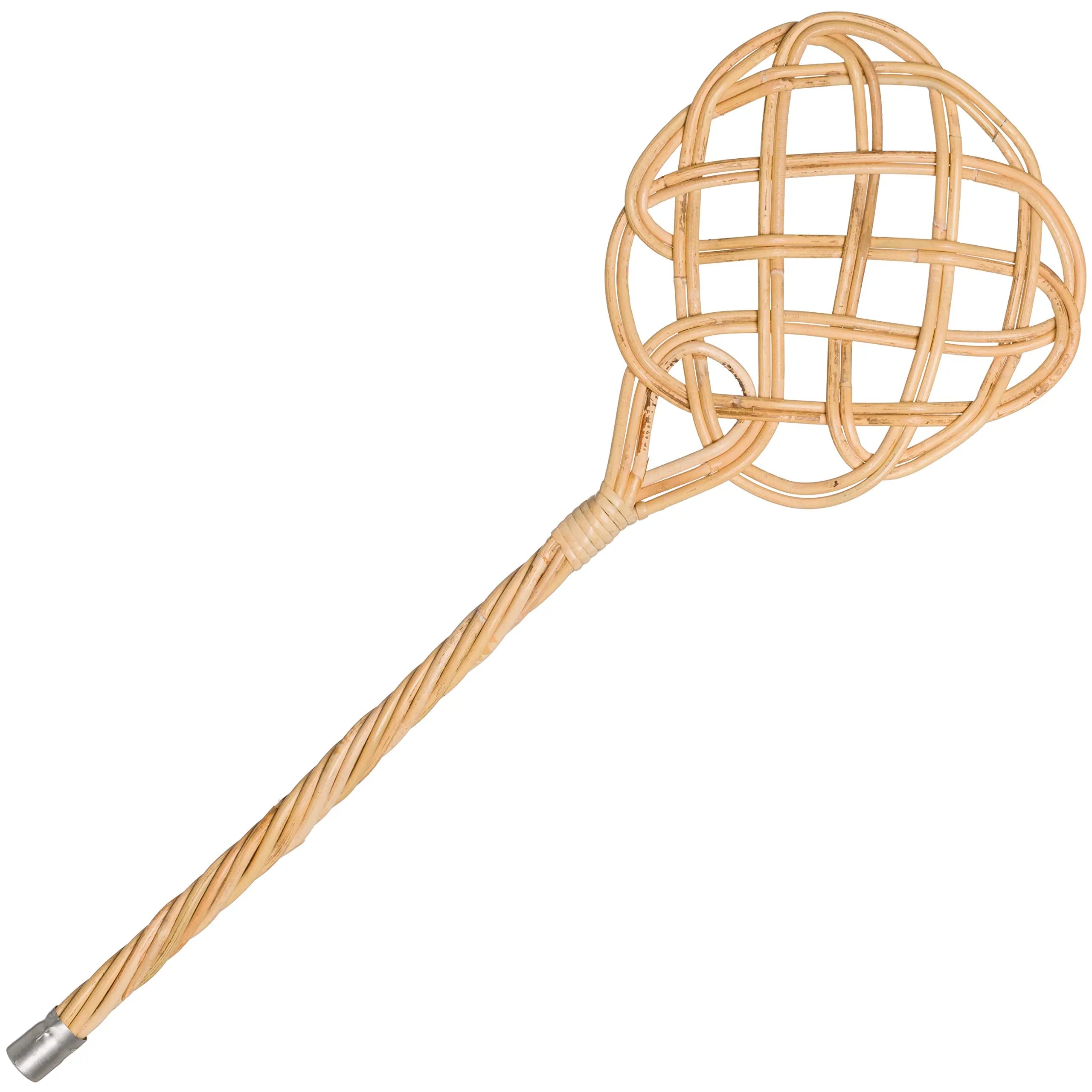 Redecker Carpet Beater, vintage cleaning tool made from natural rattan reed.