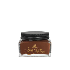 Saphir Creme Cuir Gras - Medium Brown