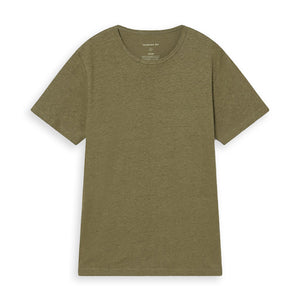 Thinking Mu Hemp T-shirt - Khaki