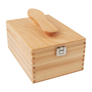 Redecker Shoe Cleaning Box With Folding Lid - Burrows and Hare