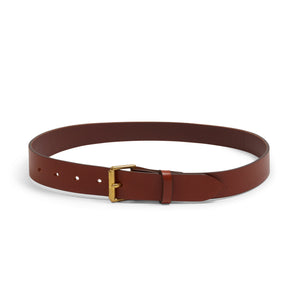 Burrows & Hare Bridle Leather Belt - Tan - Burrows and Hare