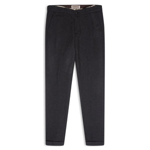 Burrows & Hare Woollen Trouser - Charcoal - Burrows and Hare