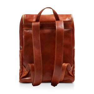 Burrows and Hare Leather Backpack - Light Tan - Burrows and Hare