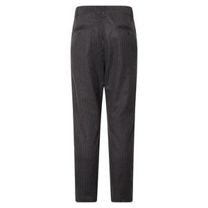 Barena Regular Fit Trouser Pinstripe - Grey - Burrows and Hare