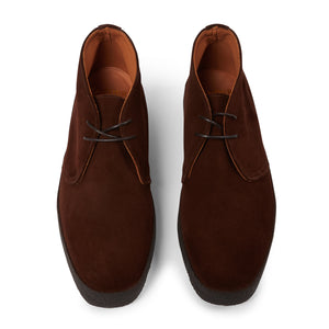 Sanders Suede Chukka Boots Japanese - Polo Snuff - Burrows and Hare