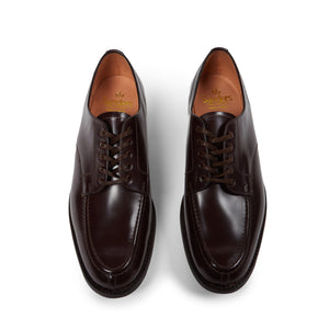 Sanders Military Derby - Burgundy - Burrows and Hare