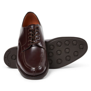 Sanders Military Derby - Burgundy - Burrows and Hare
