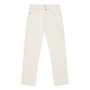 Burrows & Hare OX3 Straight Jeans - Ecru