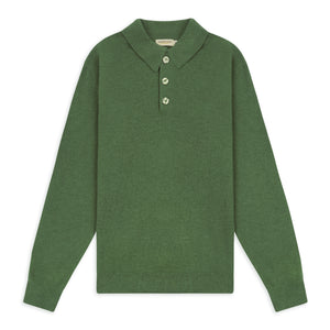 Burrows & Hare Knitted Polo - Mint