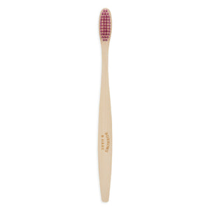 Burrows & Hare Bamboo Toothbrush - Purple