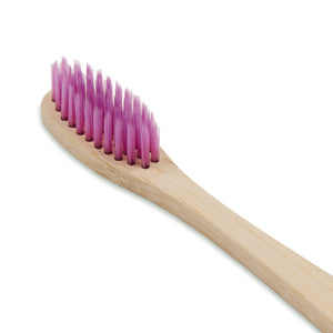 Burrows & Hare Bamboo Toothbrush - Purple
