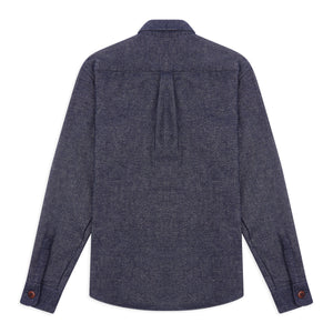 Burrows & Hare Over Shirt - Navy