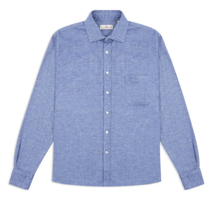 Burrows & Hare Flannel Shirt - Chambray
